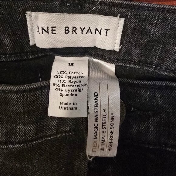 Lane Bryant Distressed Skinny Jeans - Picture 4 of 4